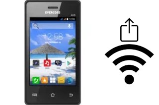 How to generate a Wi-Fi QR code on an Evercoss A53 Star