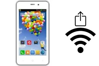 How to generate a QR code with the Wi-Fi password on a Evercoss A54