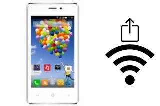 How to generate a QR code with the Wi-Fi password on a Evercoss A74A Star