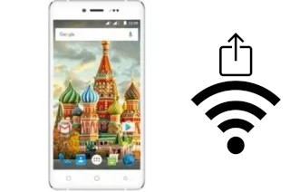 How to generate a Wi-Fi QR code on an Evercoss A75 Max