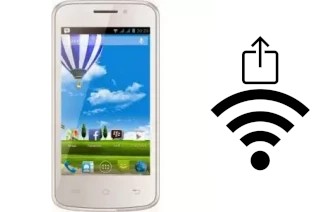 How to generate a QR code with the Wi-Fi password on a Evercoss A7T Plus