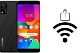 How to generate a QR code with the Wi-Fi password on a Evercoss M6