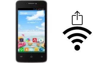 How to generate a QR code with the Wi-Fi password on a Evercoss P4