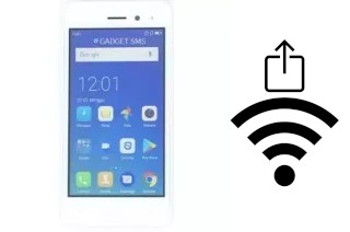 How to generate a QR code with the Wi-Fi password on a Evercoss R5C