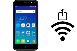 How to generate a QR code with the Wi-Fi password on a Evercoss S45