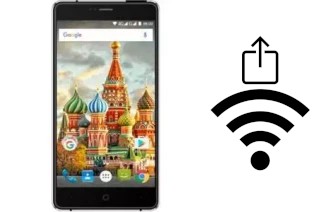 How to generate a QR code with the Wi-Fi password on a Evercoss U50C