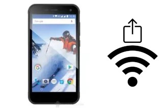 How to generate a QR code with the Wi-Fi password on a Evolio StrongPhone G4