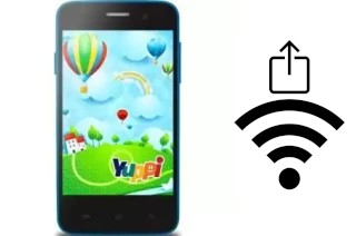 How to generate a QR code with the Wi-Fi password on a Evolio Yuppi