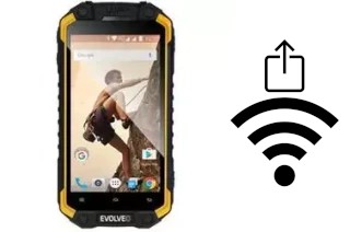 How to generate a QR code with the Wi-Fi password on a Evolveo StrongPhone Q9