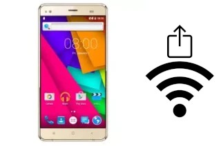 How to generate a QR code with the Wi-Fi password on a ExMobile Chat 3 Plus