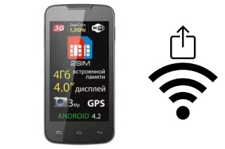 How to generate a QR code with the Wi-Fi password on a Explay Alto