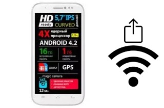 How to generate a QR code with the Wi-Fi password on a Explay Cinema