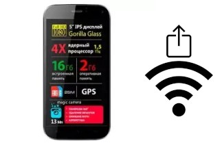 How to generate a QR code with the Wi-Fi password on a Explay Dream