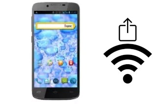 How to generate a QR code with the Wi-Fi password on a Explay HD Quad