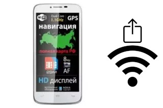 How to generate a QR code with the Wi-Fi password on a Explay HD