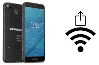 How to generate a Wi-Fi QR code on an Fairphone 3