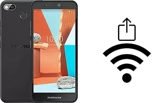 How to generate a Wi-Fi QR code on an Fairphone 3+