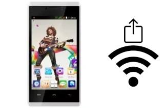 How to generate a Wi-Fi QR code on an FPT Life 4 Music