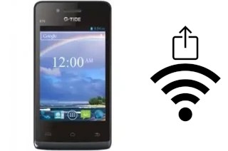 How to generate a QR code with the Wi-Fi password on a G-Tide E70