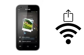 How to generate a Wi-Fi QR code on an G-Tide E9I