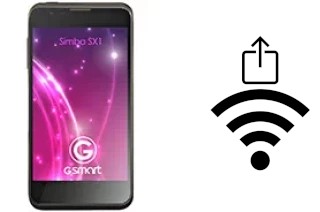 How to generate a QR code with the Wi-Fi password on a Gigabyte GSmart Simba SX1