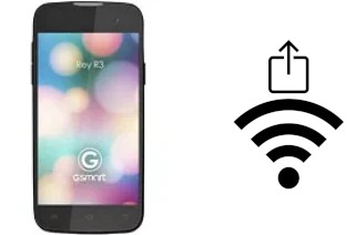 How to generate a Wi-Fi QR code on an Gigabyte GSmart Rey R3