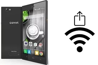 How to generate a QR code with the Wi-Fi password on a Gigabyte GSmart Guru GX