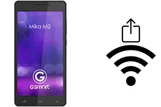 How to generate a QR code with the Wi-Fi password on a Gigabyte GSmart Mika M2