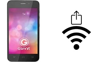 How to generate a QR code with the Wi-Fi password on a Gigabyte GSmart T4 (Lite Edition)