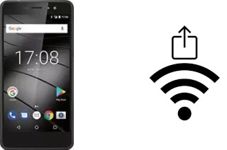 How to generate a QR code with the Wi-Fi password on a Gigaset GS170