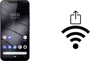 How to generate a QR code with the Wi-Fi password on a Gigaset GS195