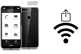 How to generate a QR code with the Wi-Fi password on a Gigaset GS195LS