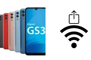 How to generate a QR code with the Wi-Fi password on a Gigaset GS3