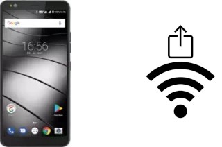 How to generate a QR code with the Wi-Fi password on a Gigaset GS370