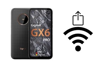 How to generate a QR code with the Wi-Fi password on a Gigaset GX6 PRO