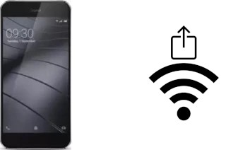 How to generate a QR code with the Wi-Fi password on a Gigaset ME Pro