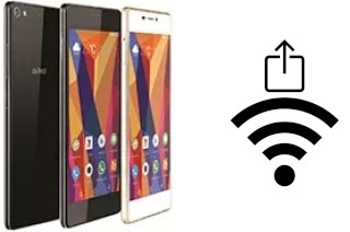 How to generate a QR code with the Wi-Fi password on a Gionee Elife S7