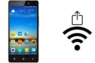 How to generate a Wi-Fi QR code on an Gionee Elife E6