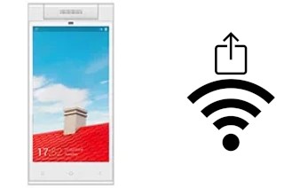 How to generate a QR code with the Wi-Fi password on a Gionee Elife E7 Mini