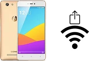 How to generate a QR code with the Wi-Fi password on a Gionee F103 Pro