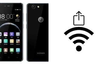 How to generate a QR code with the Wi-Fi password on a Gionee f106l