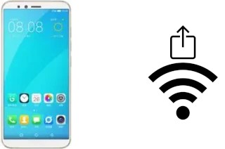 How to generate a QR code with the Wi-Fi password on a Gionee F6