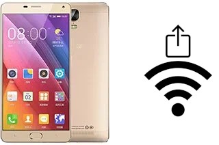 How to generate a Wi-Fi QR code on an Gionee Marathon M5 Plus