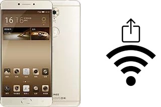 How to generate a Wi-Fi QR code on an Gionee M6