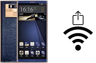 How to generate a QR code with the Wi-Fi password on a Gionee M7 Plus