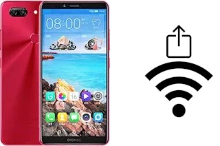 How to generate a QR code with the Wi-Fi password on a Gionee M7