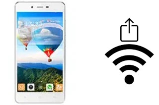 How to generate a QR code with the Wi-Fi password on a Gionee Marathon M3