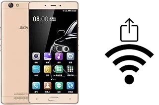 How to generate a Wi-Fi QR code on an Gionee Marathon M5 enjoy