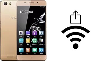 How to generate a Wi-Fi QR code on an Gionee Marathon M5 lite