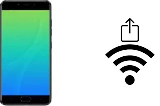 How to generate a QR code with the Wi-Fi password on a Gionee S10 Lite